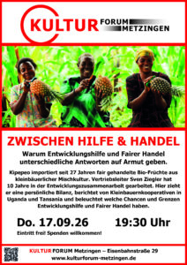 Faire Früchte- Expertenvortrag mit Sven Ziegler
